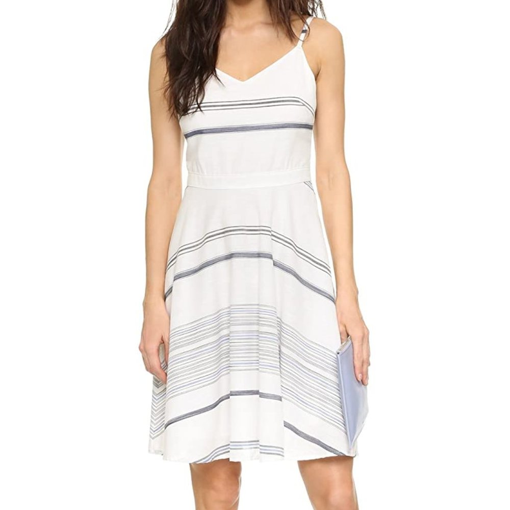 Three Dots Womens Gretta Dress Medium Fit & Flare